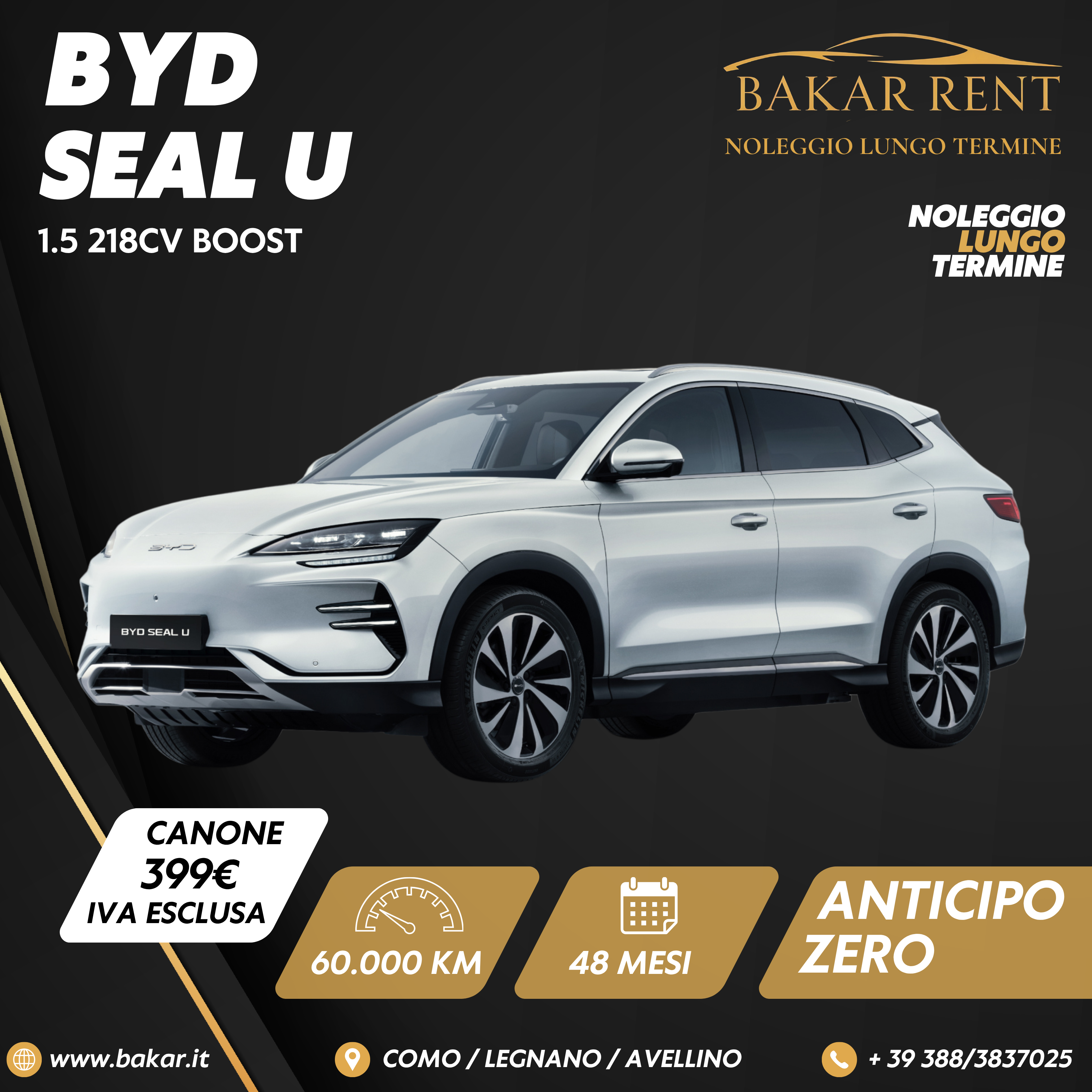 BYD SEAL U 1.5 218CV BOOST