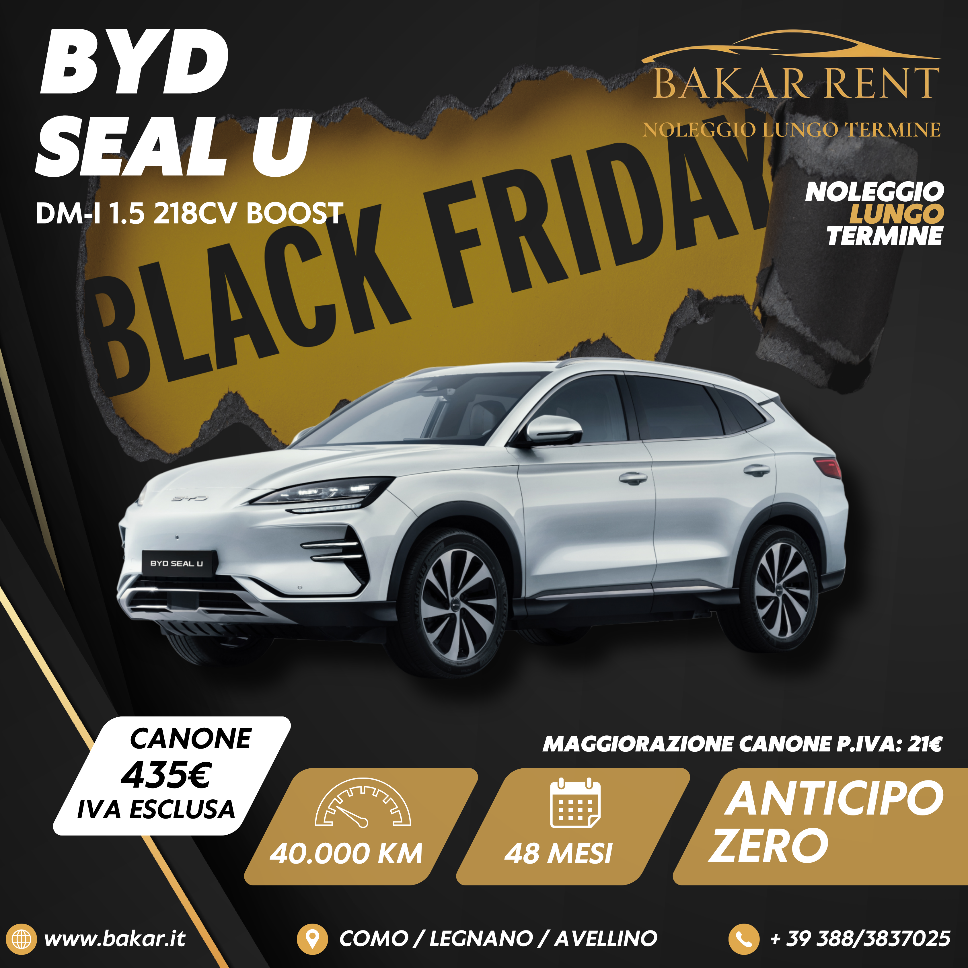 BYD SEAL U 1.5 218CV BOOST