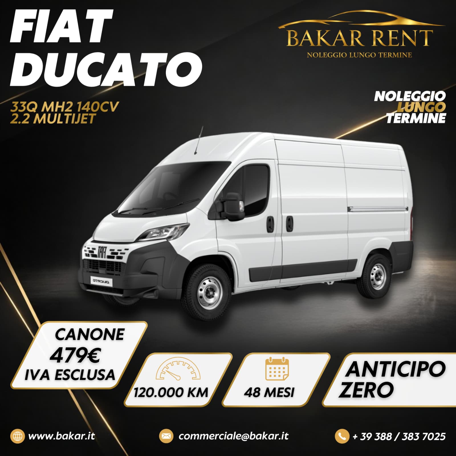 FIAT DUCATO 33Q MH2 140CV 2.2. MTJ