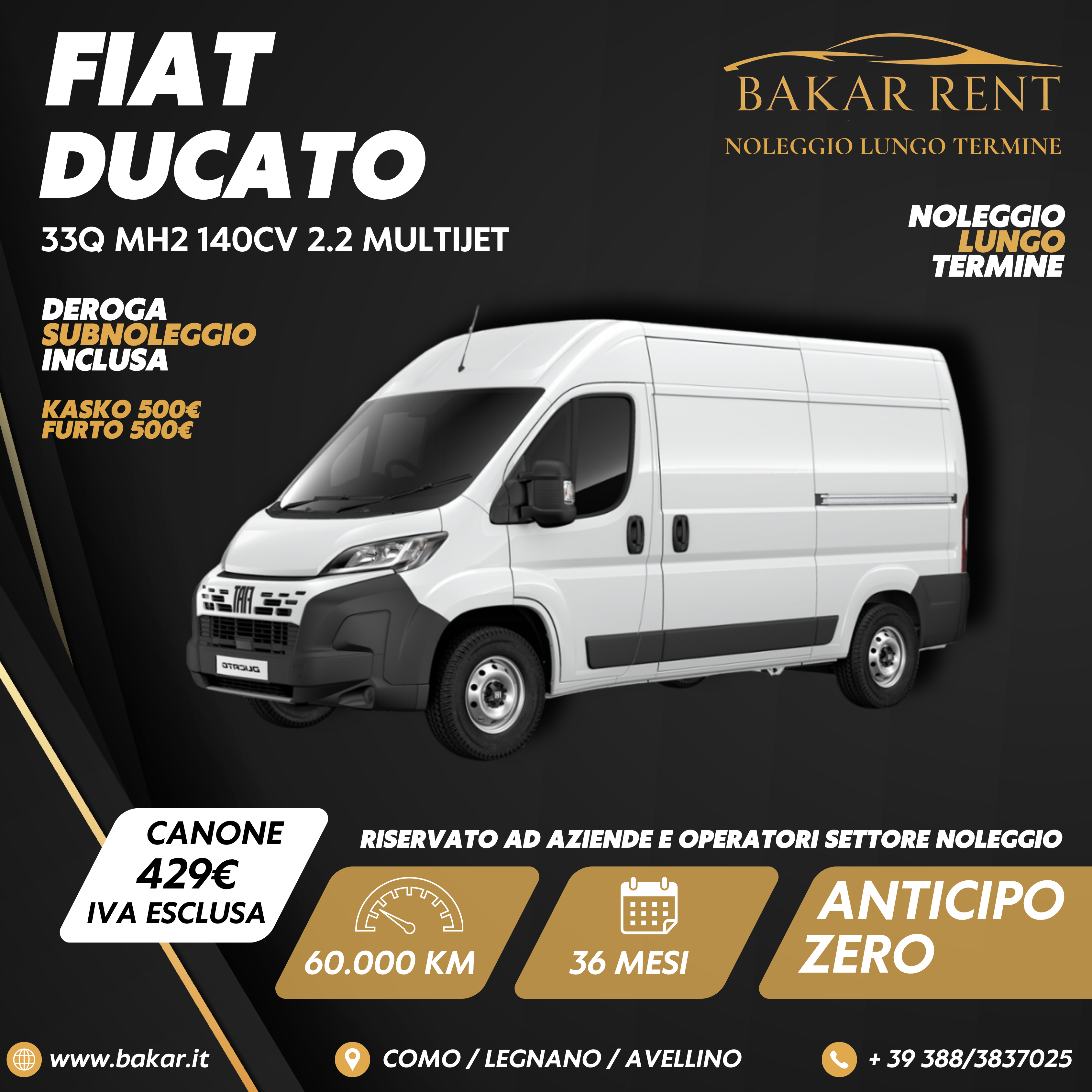 FIAT DUCATO 33Q MH2 140CV 2.2. MTJ