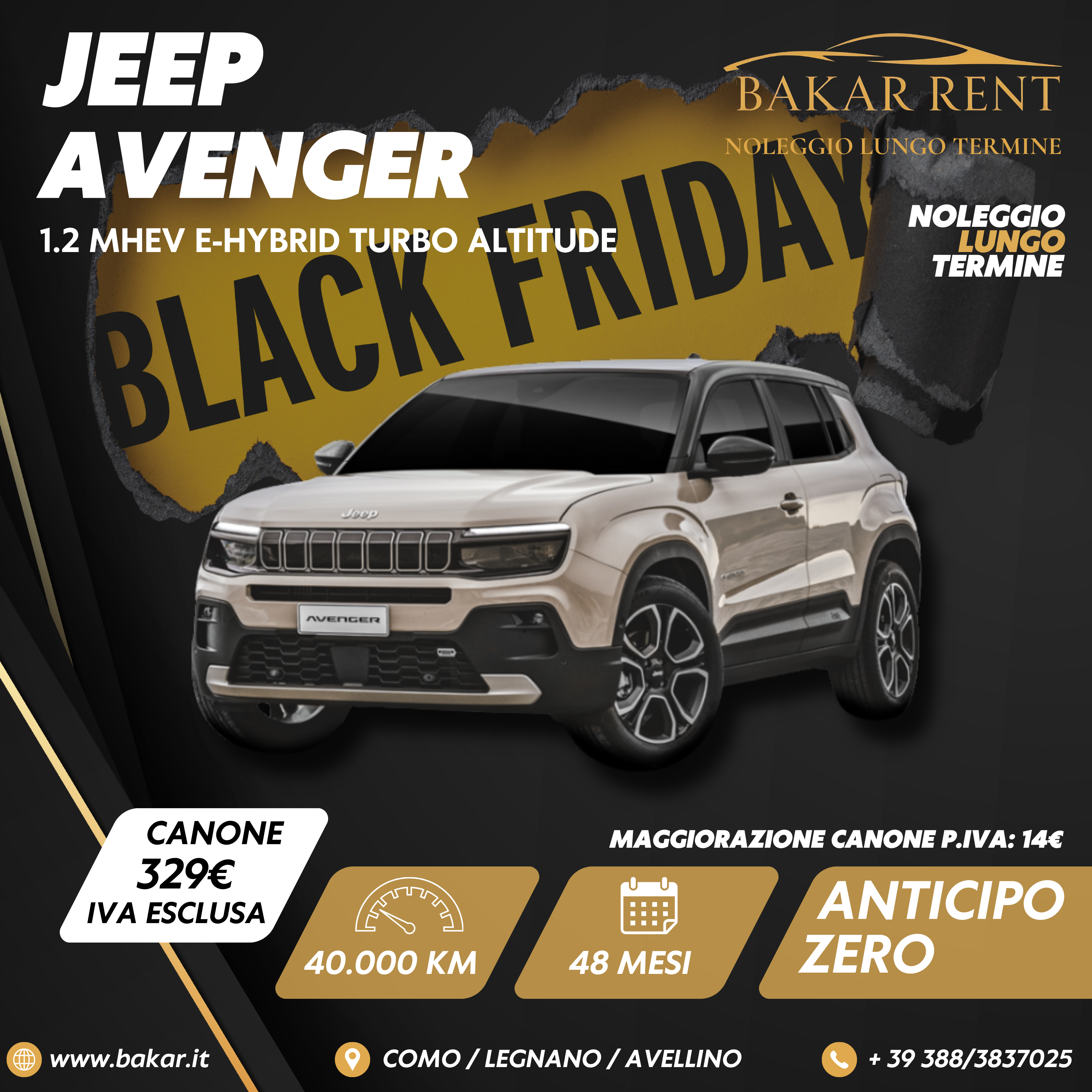 JEEP AVENGER ALTITUDE 1.2 MHEV