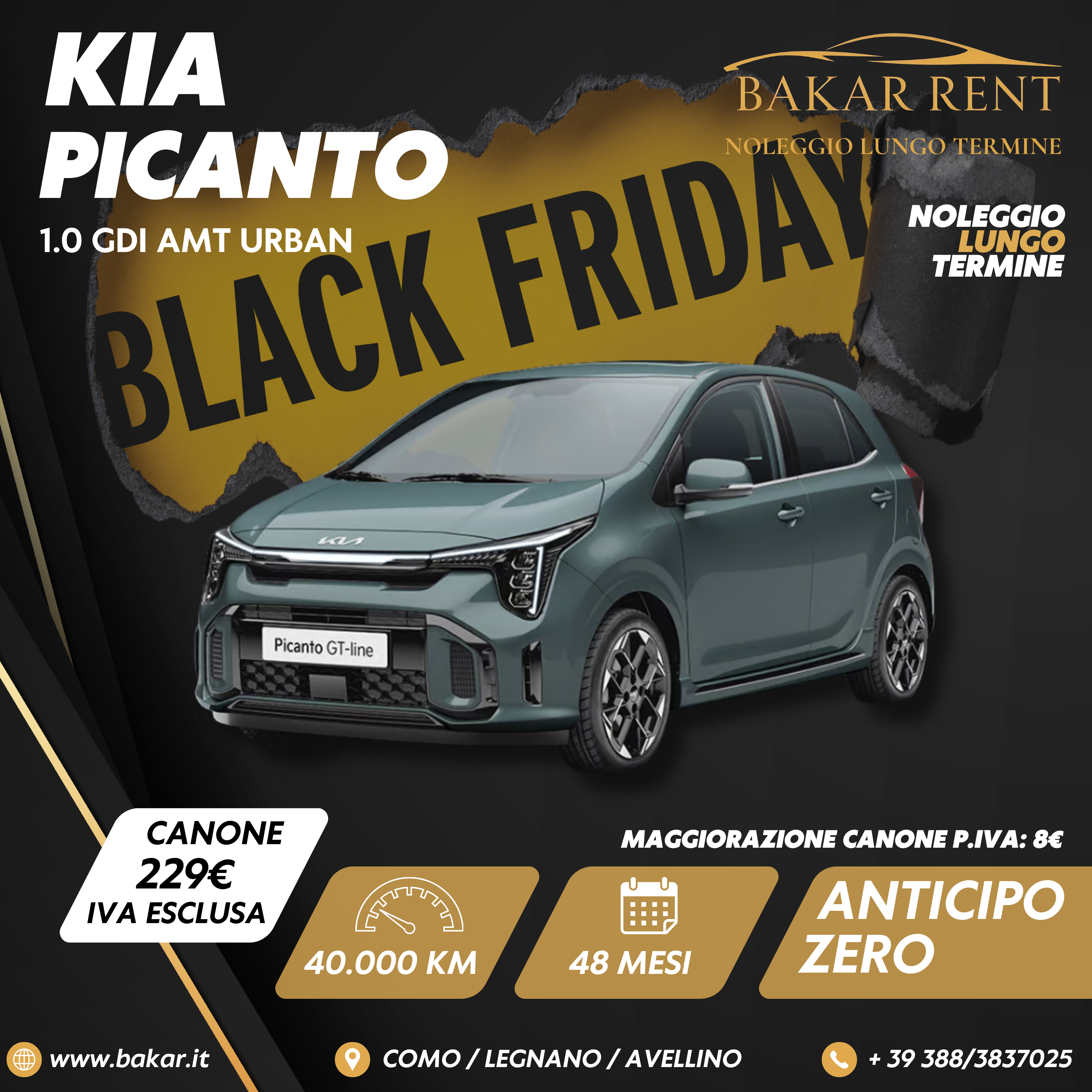 KIA PICANTO URBAN 1.0 GDI
