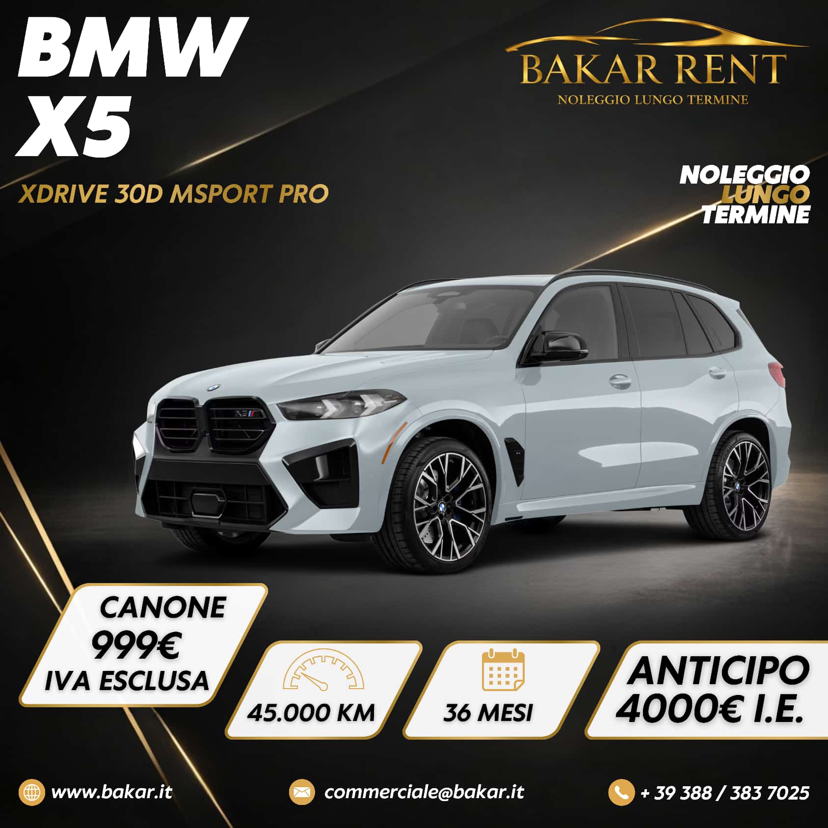 BMW X5 XDRIVE 30D MSPORT PRO 2026