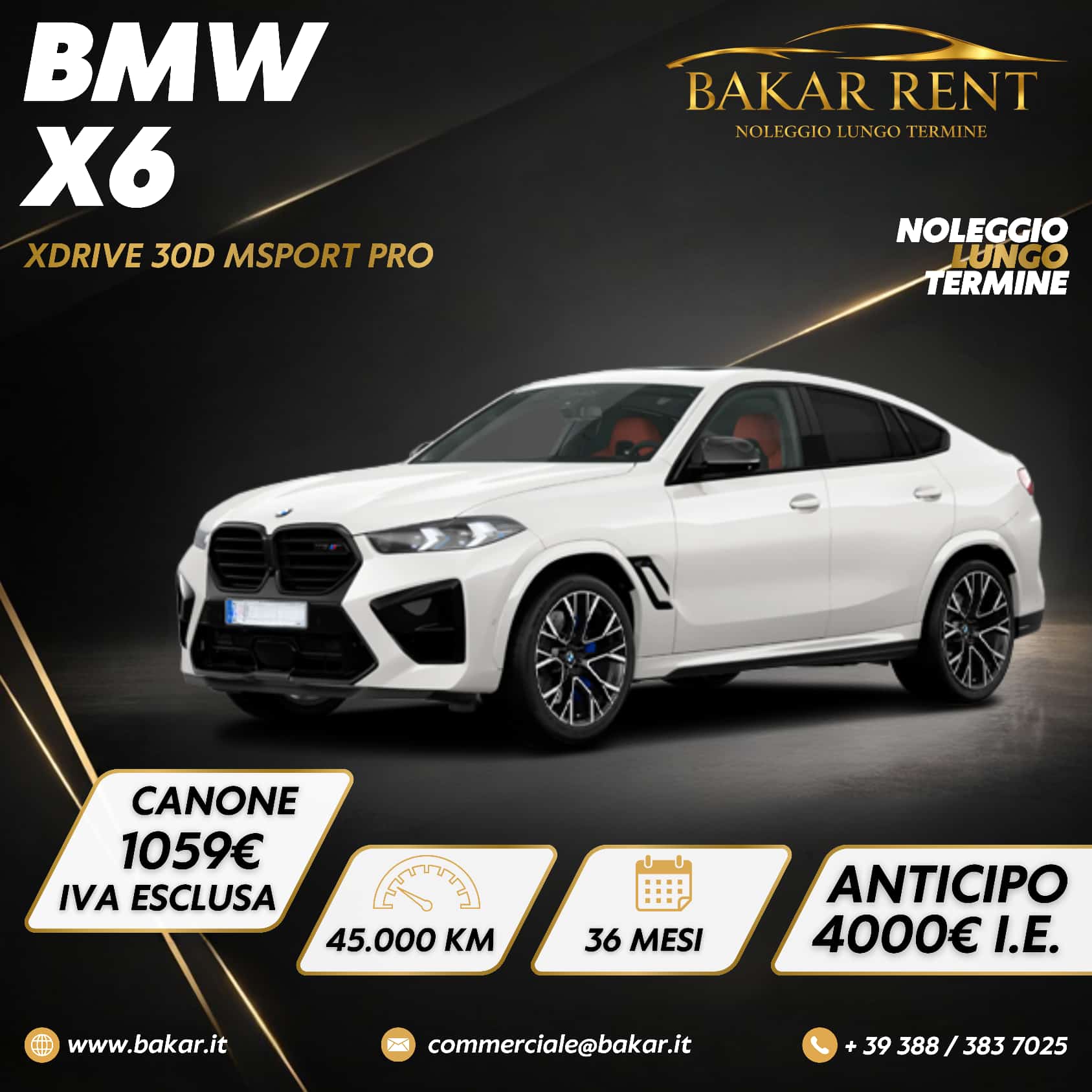 BMW X6 XDRIVE 30D MSPORT PRO 2026